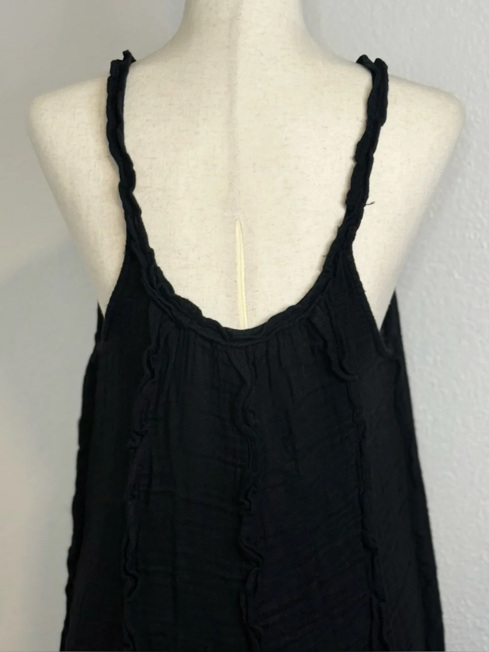 NWT Free People McKinley Maxi Dress XS BLACK